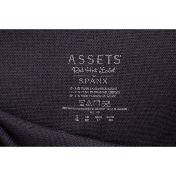 Assets red Hot label by Spanx Leggings Womens Small S Navy Blue Lightweight - Picture 4 of 7